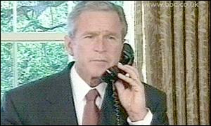 President Bush in Oval Office
