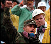 Photo of rescue workers in New York.